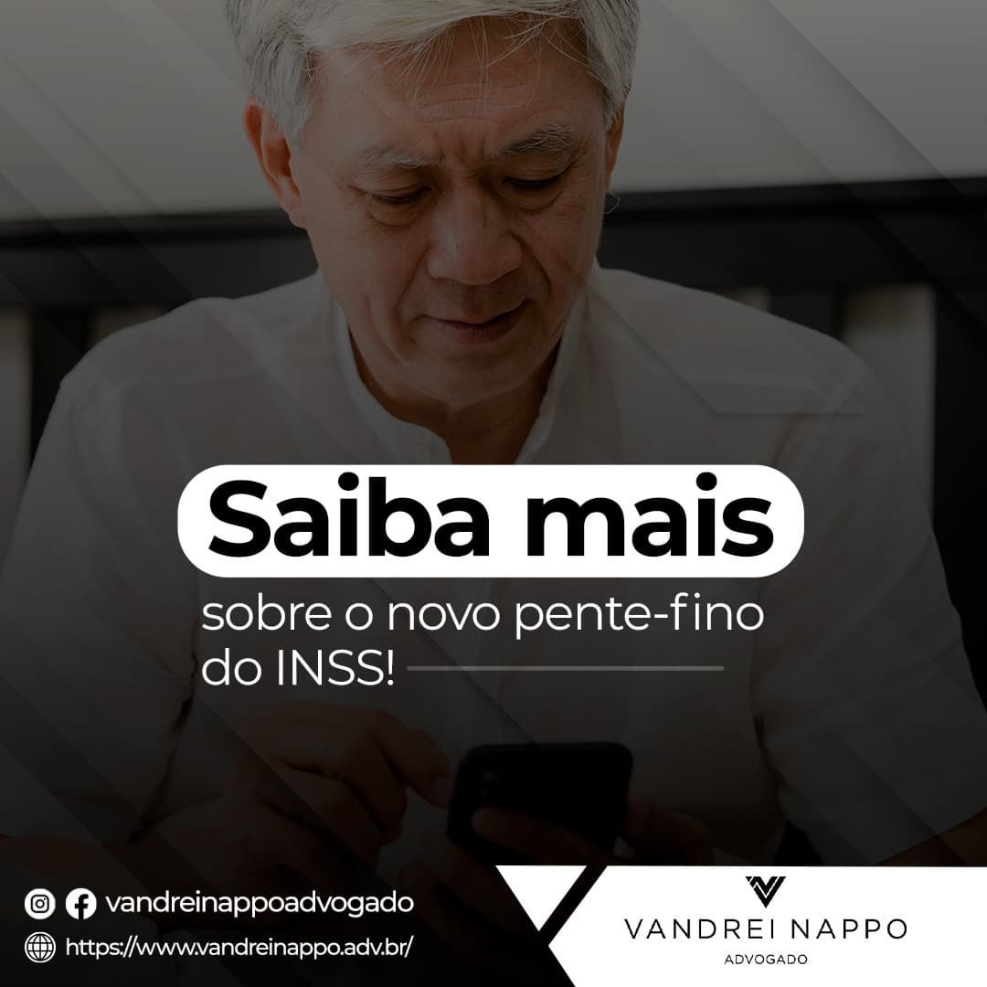 Saiba mais sobre o novo pente-fino do INSS!